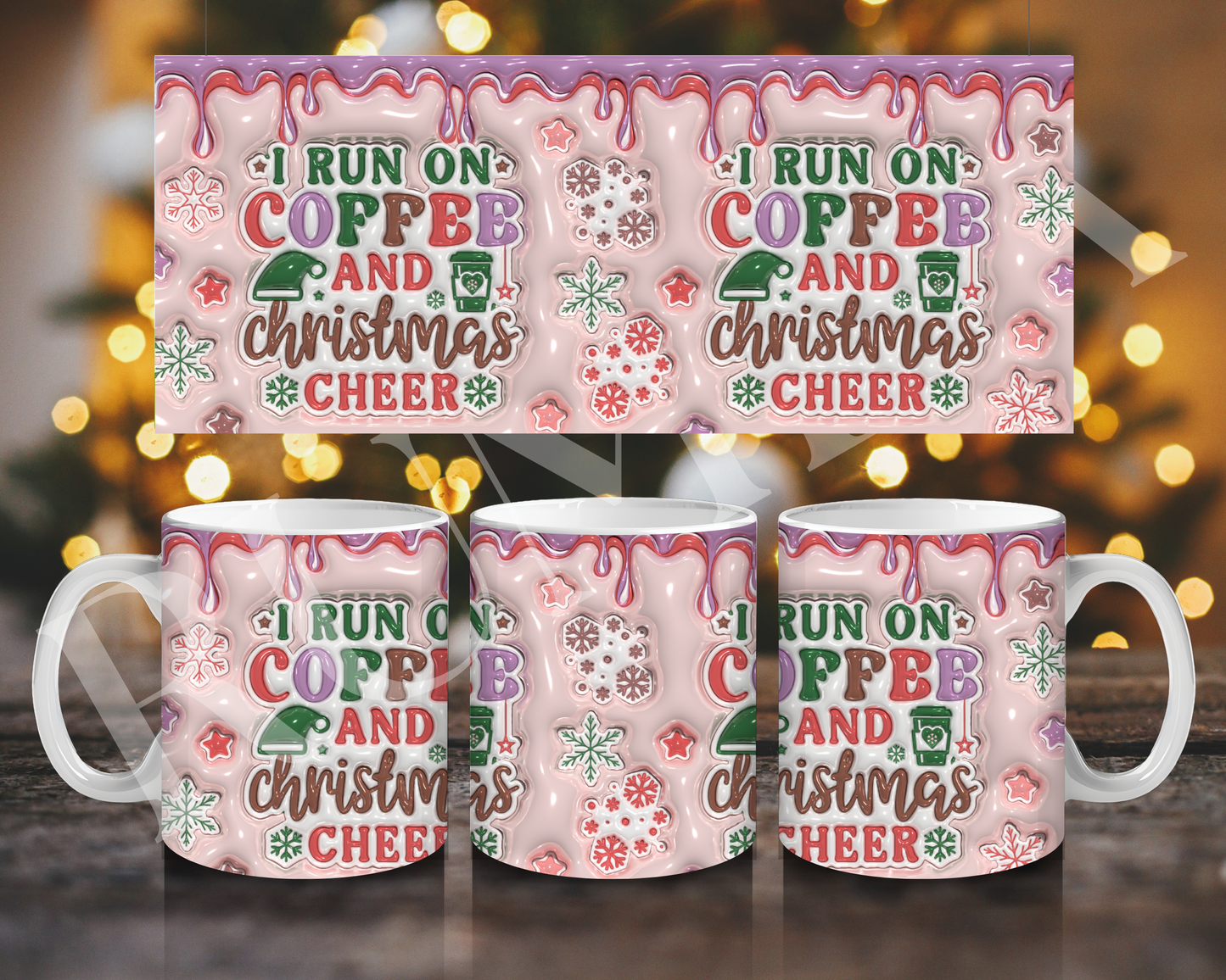 I run on COFFEE and christmas cheer