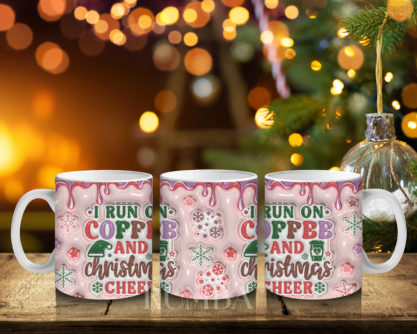 I run on COFFEE and christmas cheer