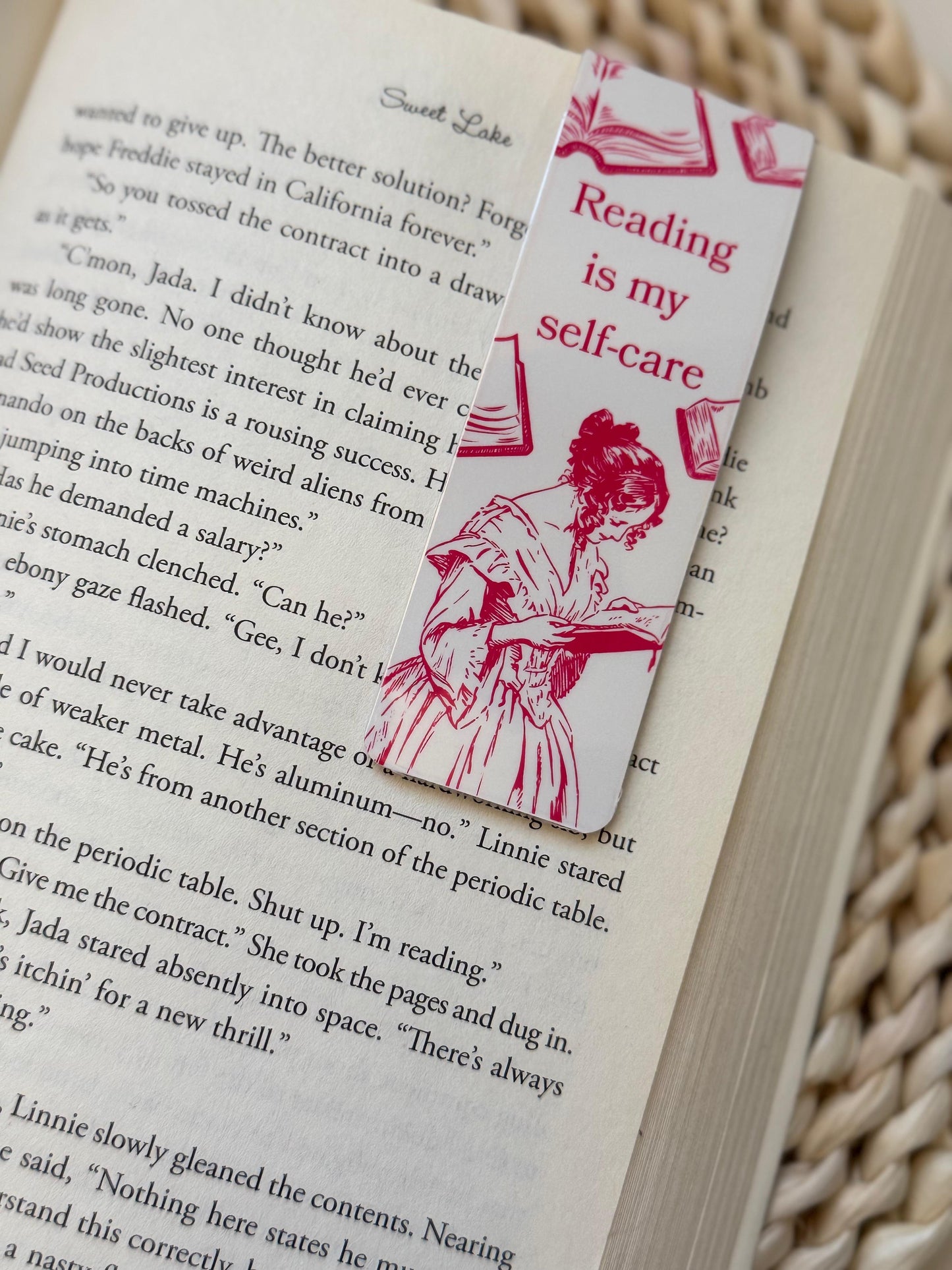 Reading is my self- care